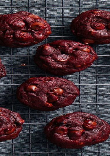 Air fryer Red Velvet Cookies