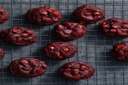 Air fryer Red Velvet Cookies