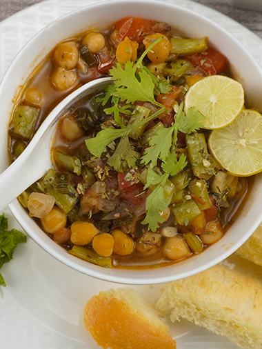 moroccan chicpea soup