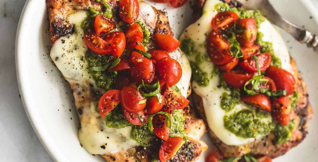 Grilled Chicken Margherita