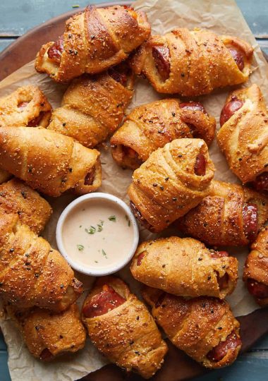 Air-Fryer Bacon Crescent Rolls