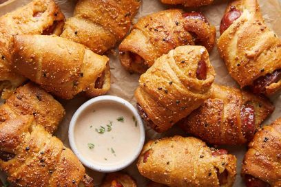 Air-Fryer Bacon Crescent Rolls