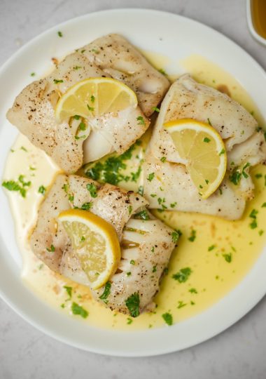 Air Fryer Cod with Lemon!