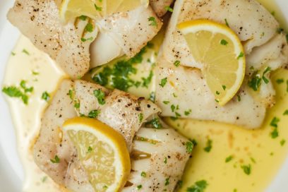 Air Fryer Cod with Lemon!