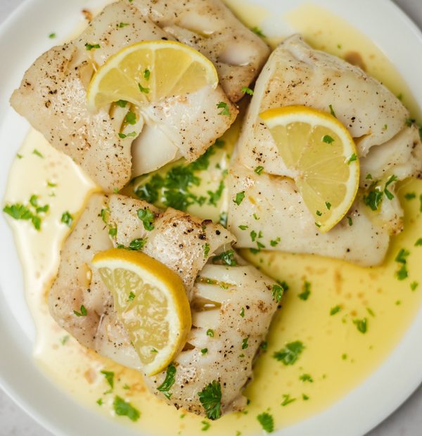 Air Fryer Cod with Lemon!