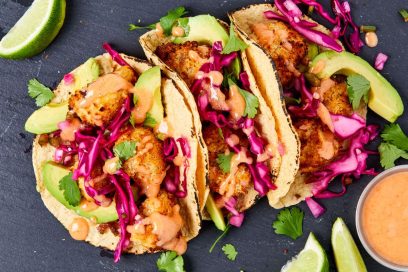 Air Fryer Cauliflower Tacos