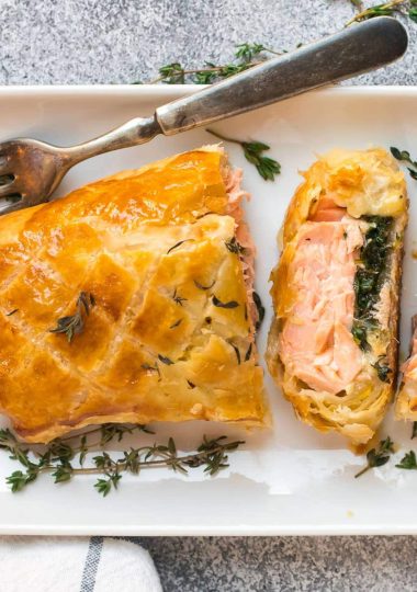 Salmon in Puff Pastry