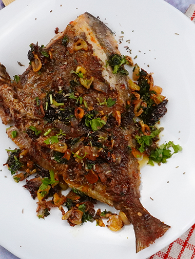 Pan-Fried Red Snapper