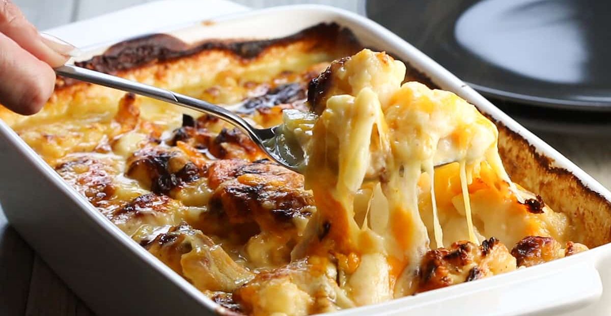 Cheesy Cauliflower Delight