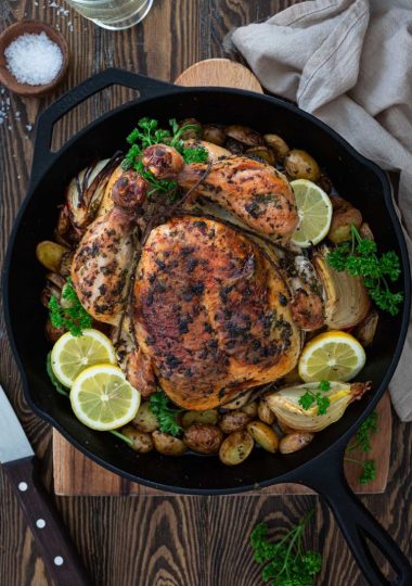 Chicken with Lemon and Olives