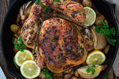 Chicken with Lemon and Olives