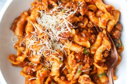 Ground Instant Pot Beef Pasta