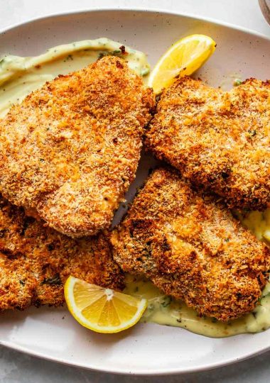 Panko-Crusted Baked Haddock