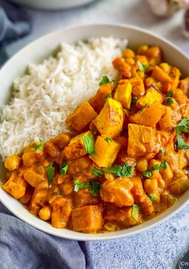 Squash and Chickpea Curry